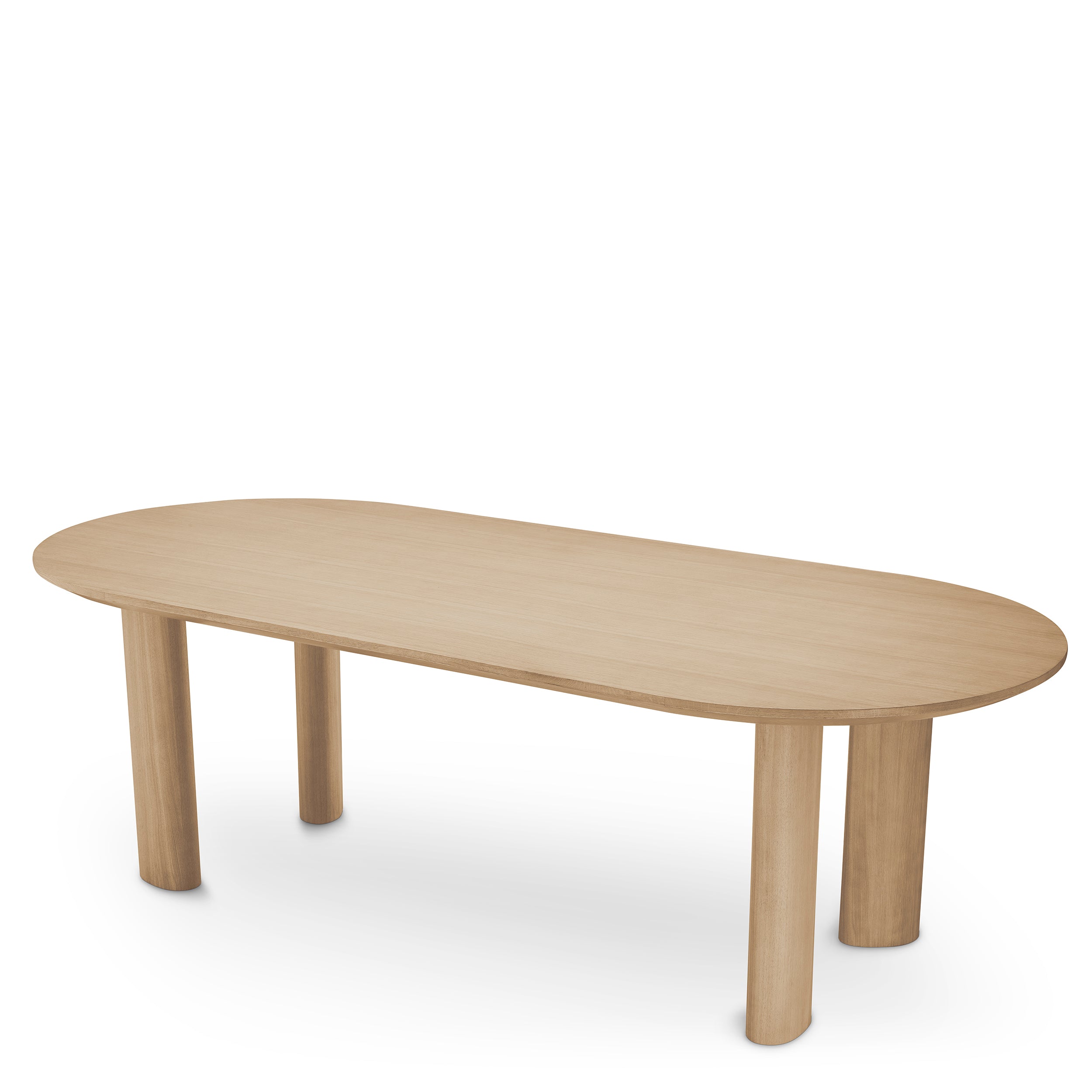 Dining Table Mogador S natural oak veneer