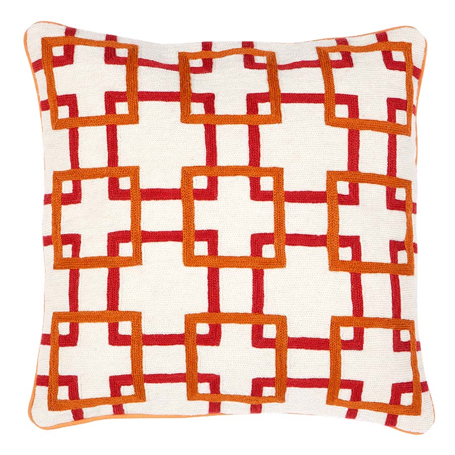 Cushion Bradbury orange 50 x 50 cm