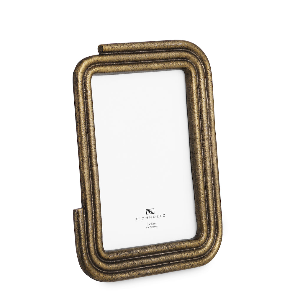 Picture Frame Brescia S antique brass finish