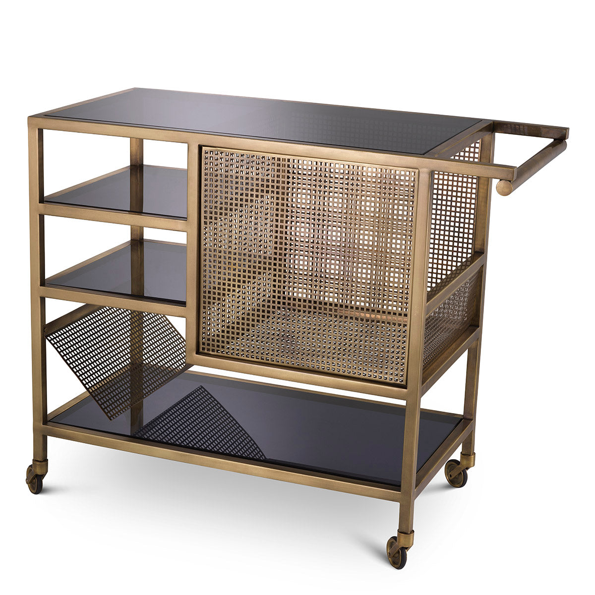 Trolley Sterling vintage brass finish