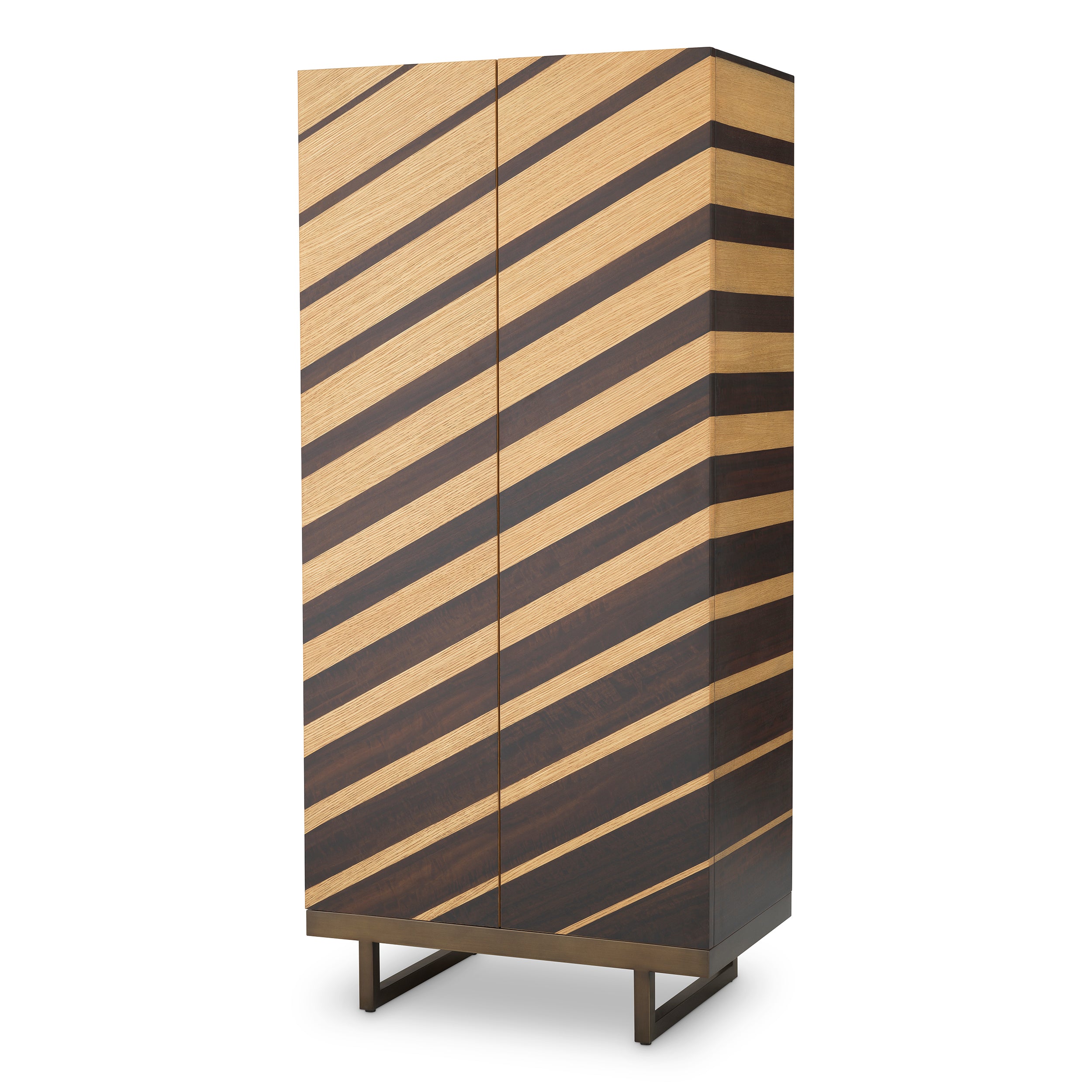 Bar Cabinet Wexford natural oak veneer eucalyptus veneer