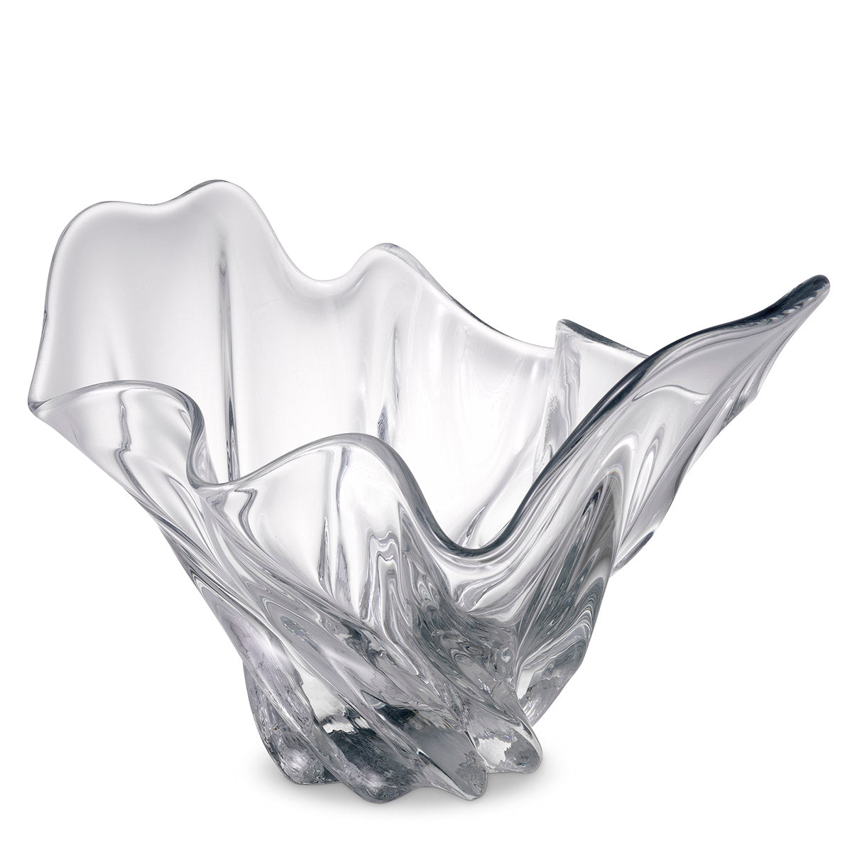 Bowl Ace clear glass