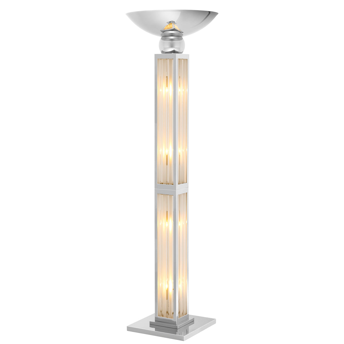 Floor Lamp Dorrell nickel finish