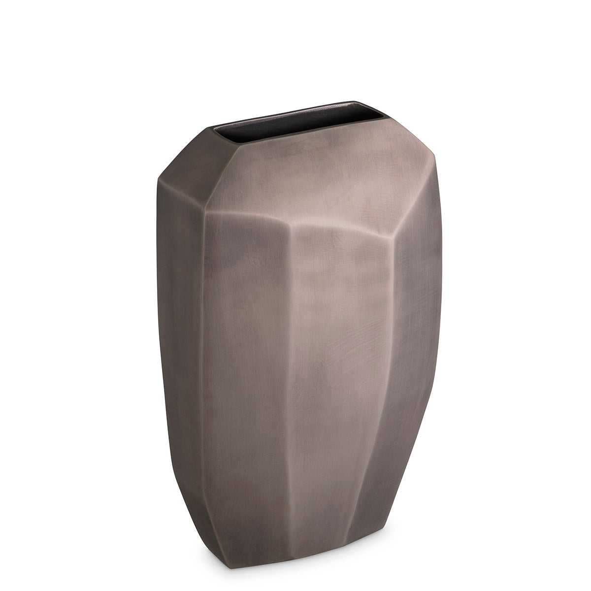 Vase Linos S matte nickel finish