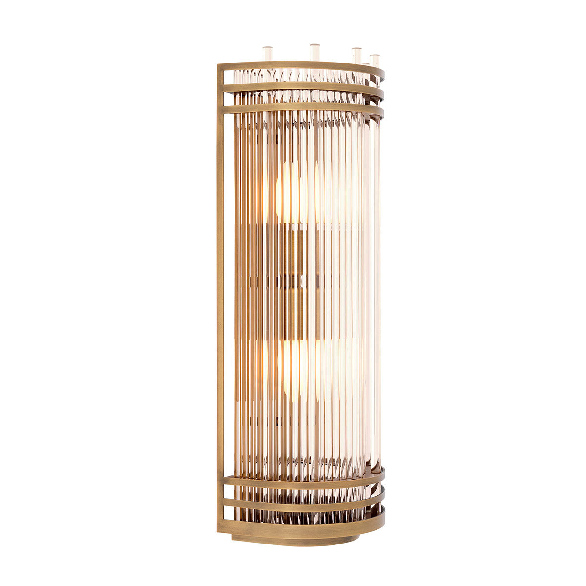 Wall Lamp Gulf L antique brass finish