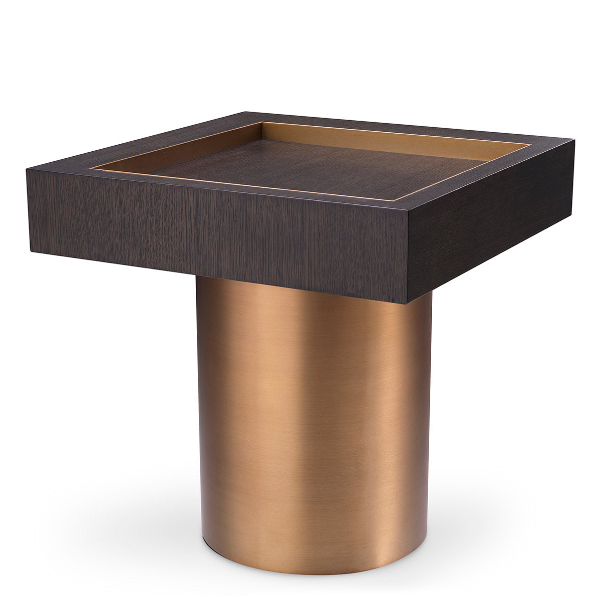 Oak Veneer Square Side Table Otus | Eichholtzmh.com