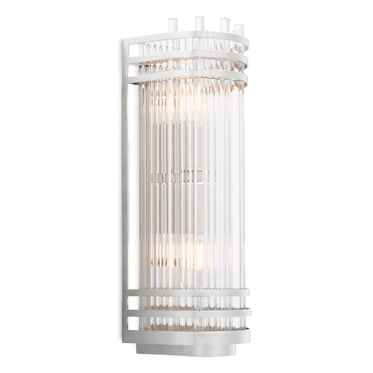 Wall Lamp Gulf S nickel finish