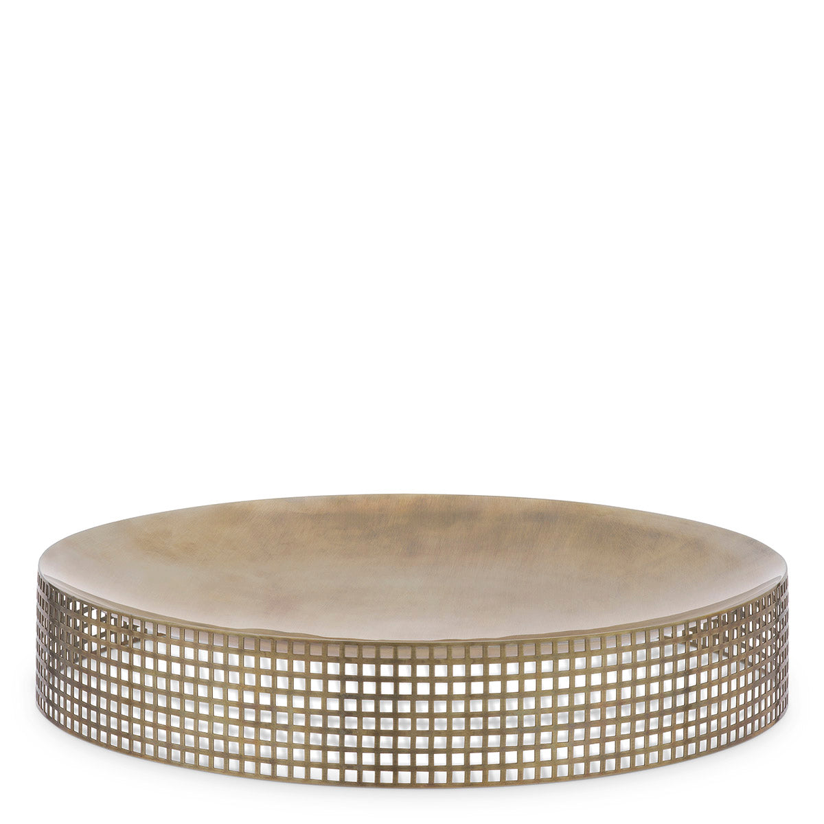 Bowl Sterling L vintage brass finish