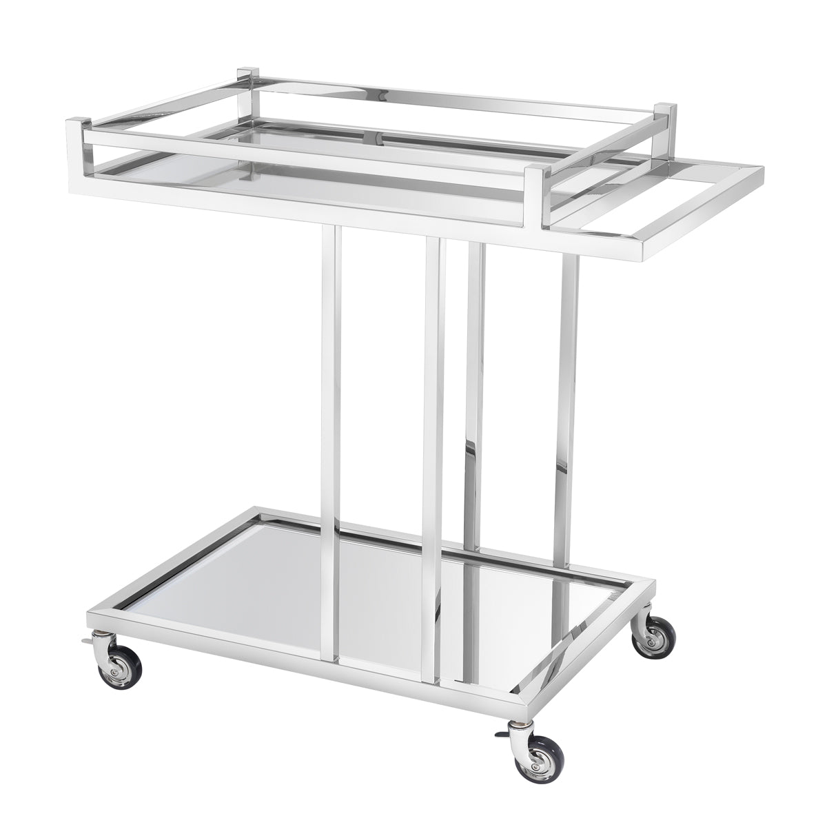 Trolley Beverly Hills polished ss