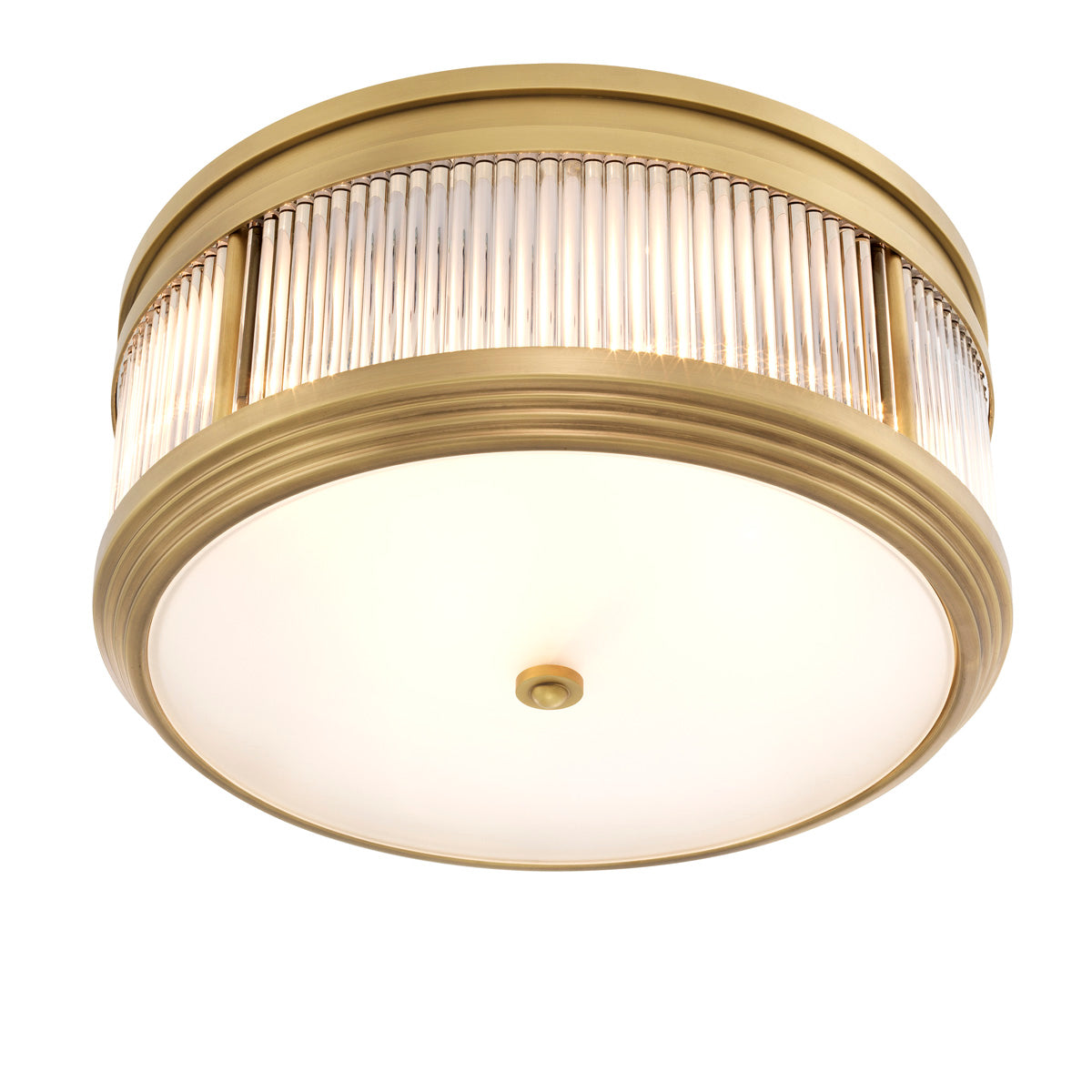 Ceiling Lamp Rousseau antique brass finish