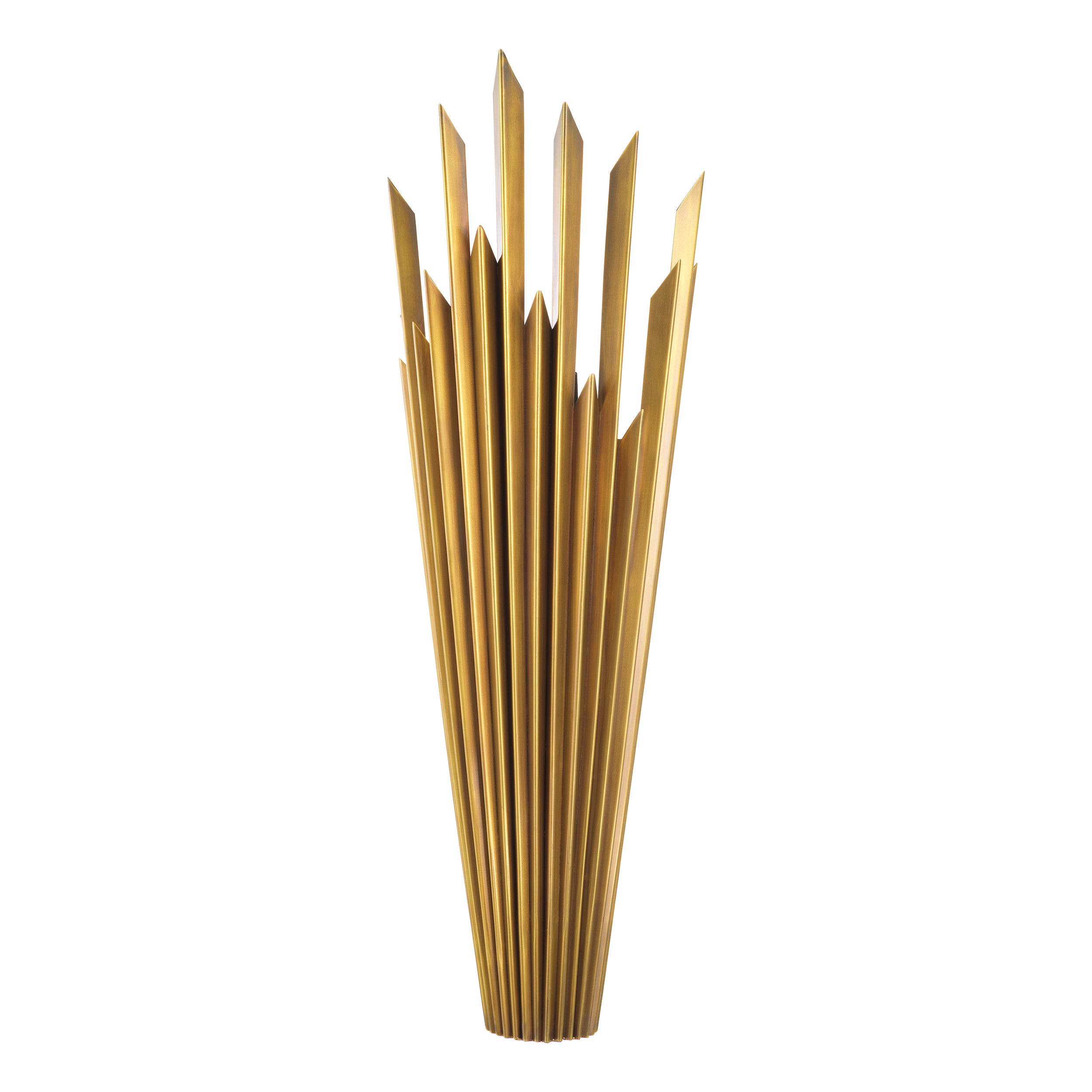 Wall Lamp Celestia vintage brass finish