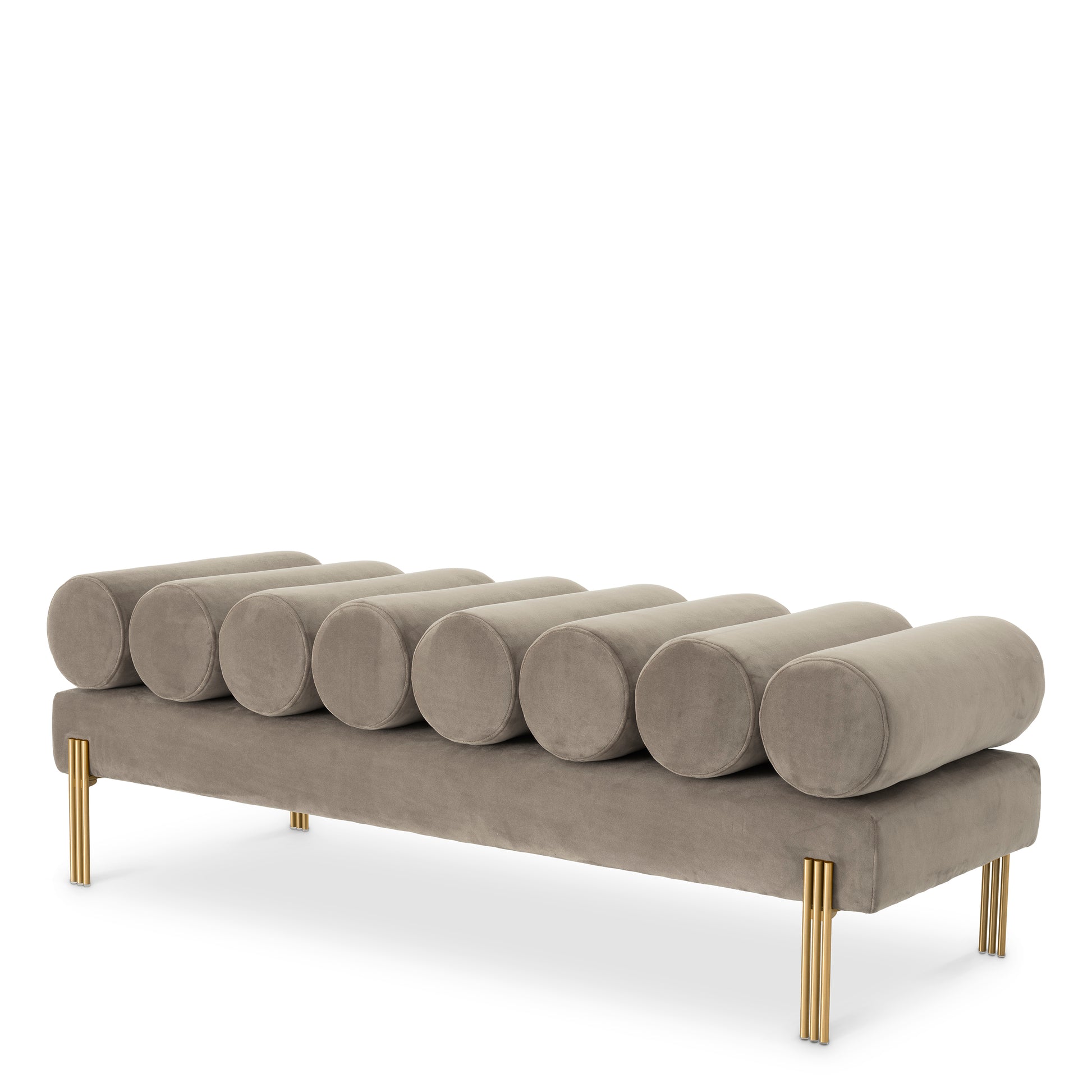 Velvet Art Deco Bench Oxley | Eichholtzmh.com