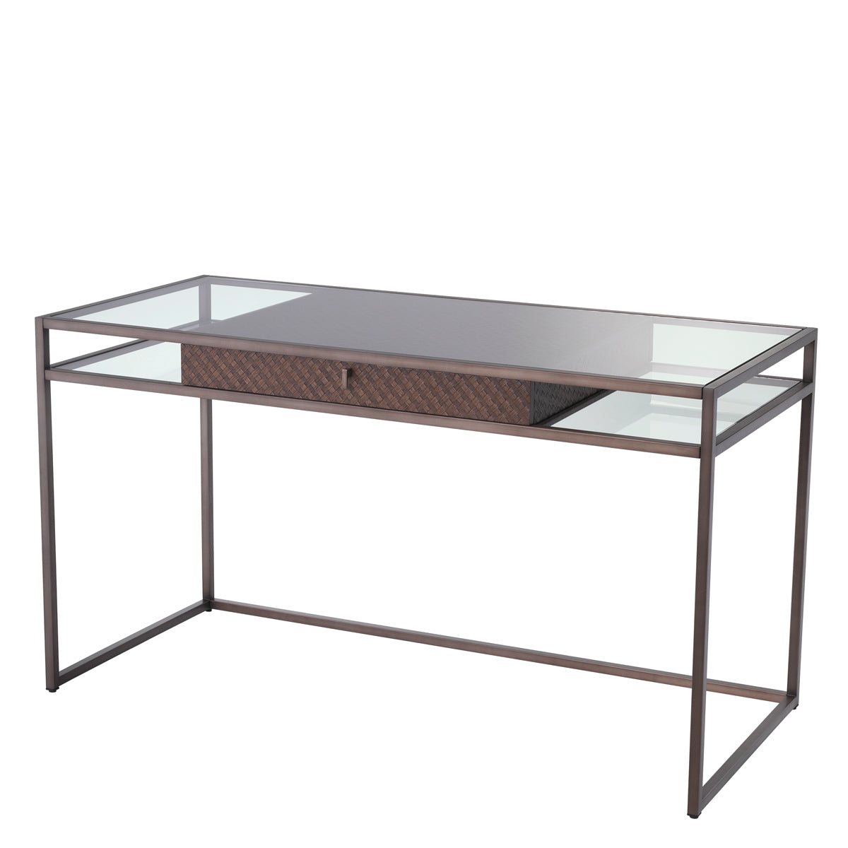 Desk Napa Valley woven oak veneer