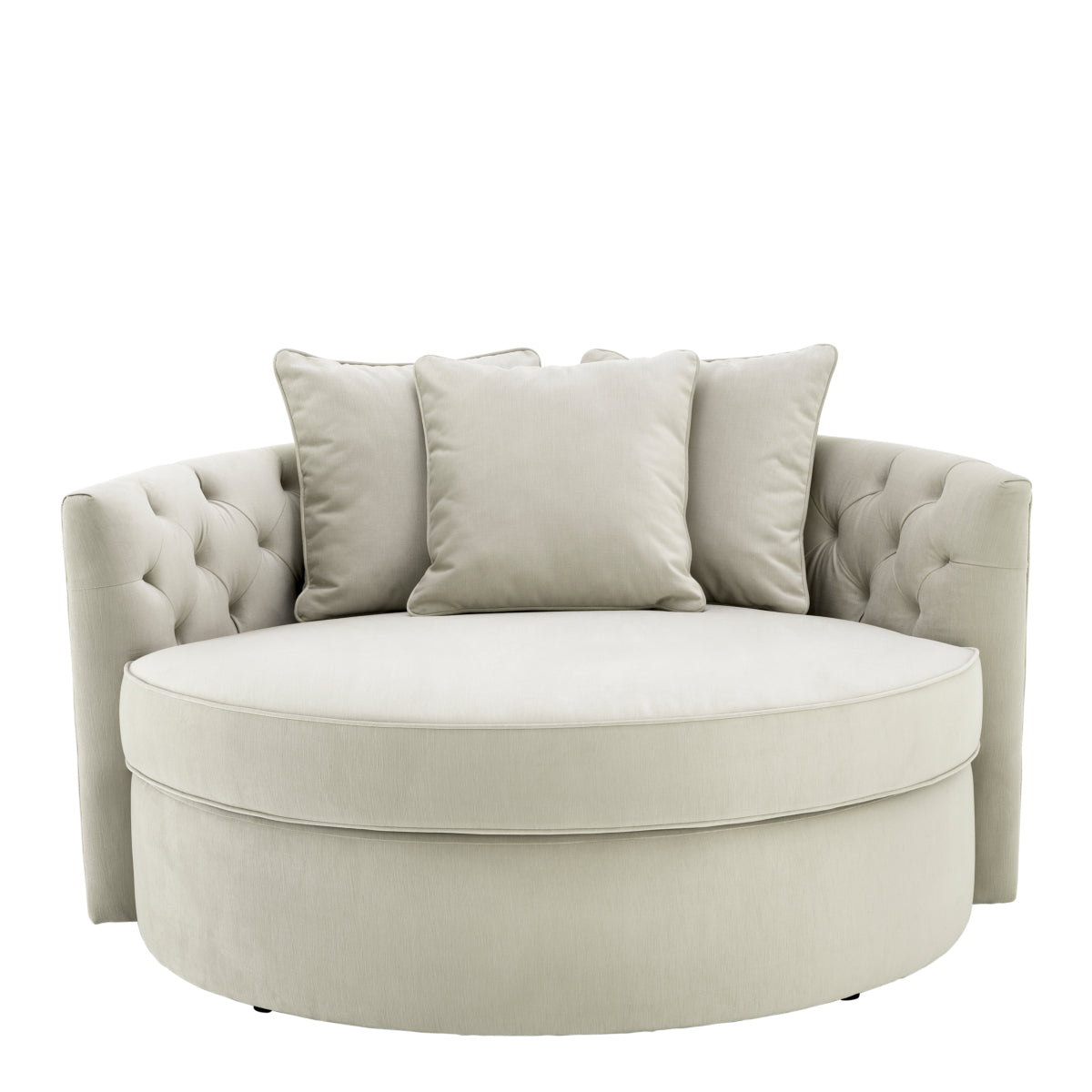 Round Tufted Sofa Carlita | Eichholtzmh.com