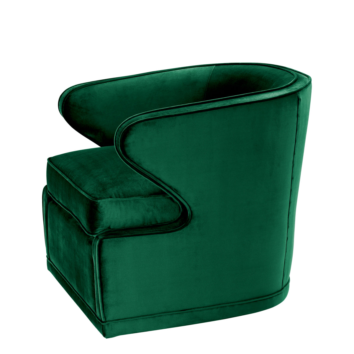 Green Velvet Retro Swivel Chair Dorset | Eichholtzmh.com