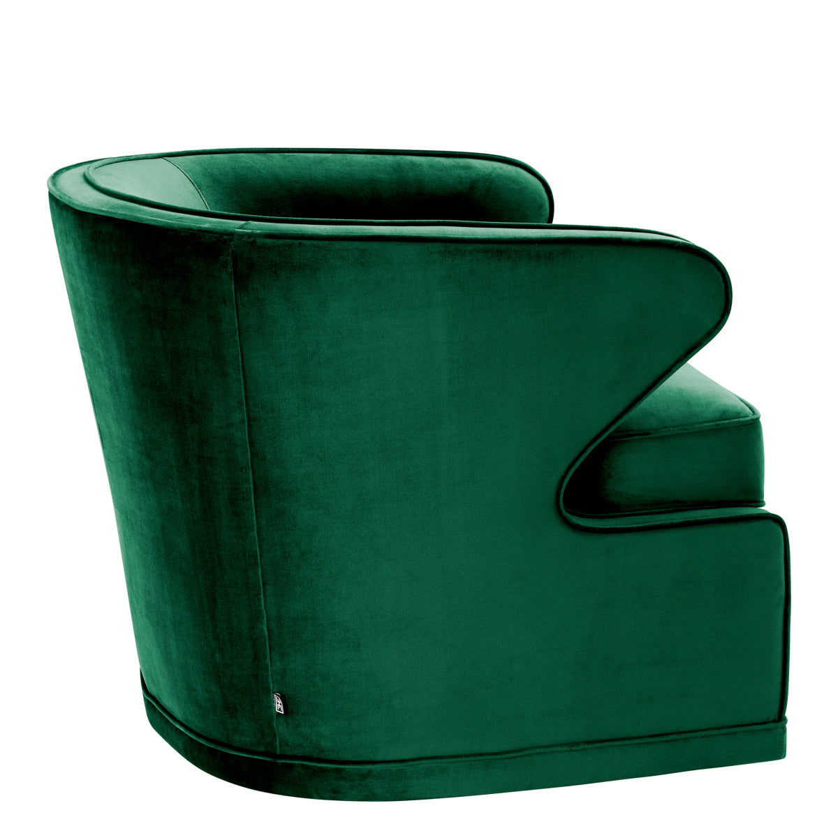 Green Velvet Retro Swivel Chair Dorset | Eichholtzmh.com