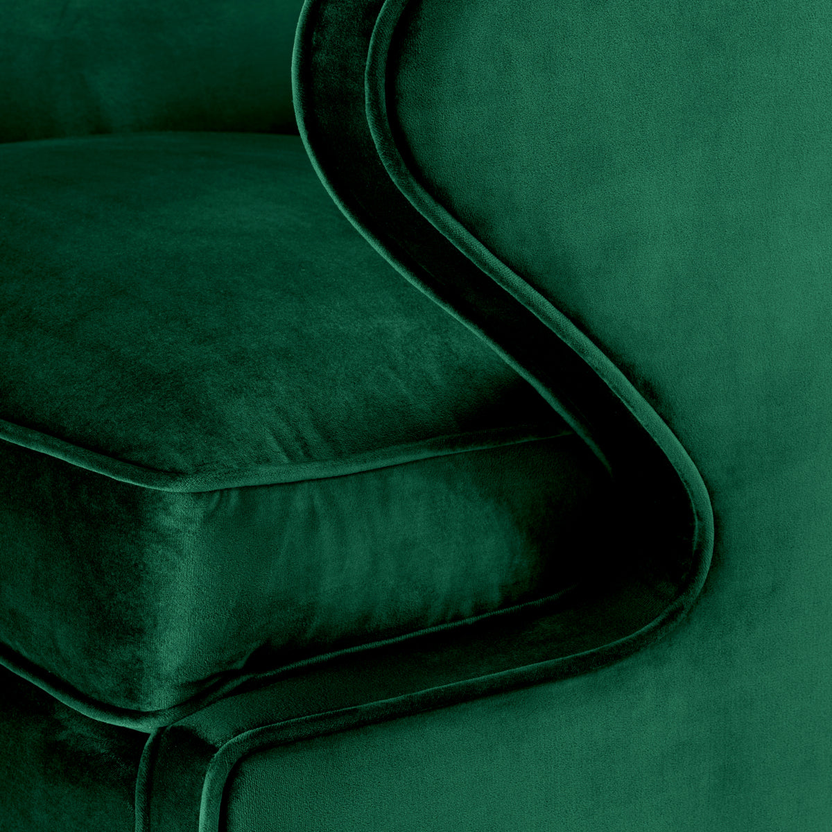 Green Velvet Retro Swivel Chair Dorset | Eichholtzmh.com