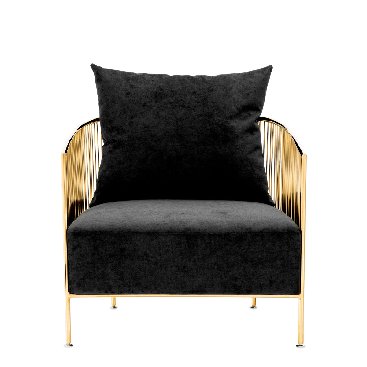 Black Velvet Armchair Knox | Eichholtzmh.com