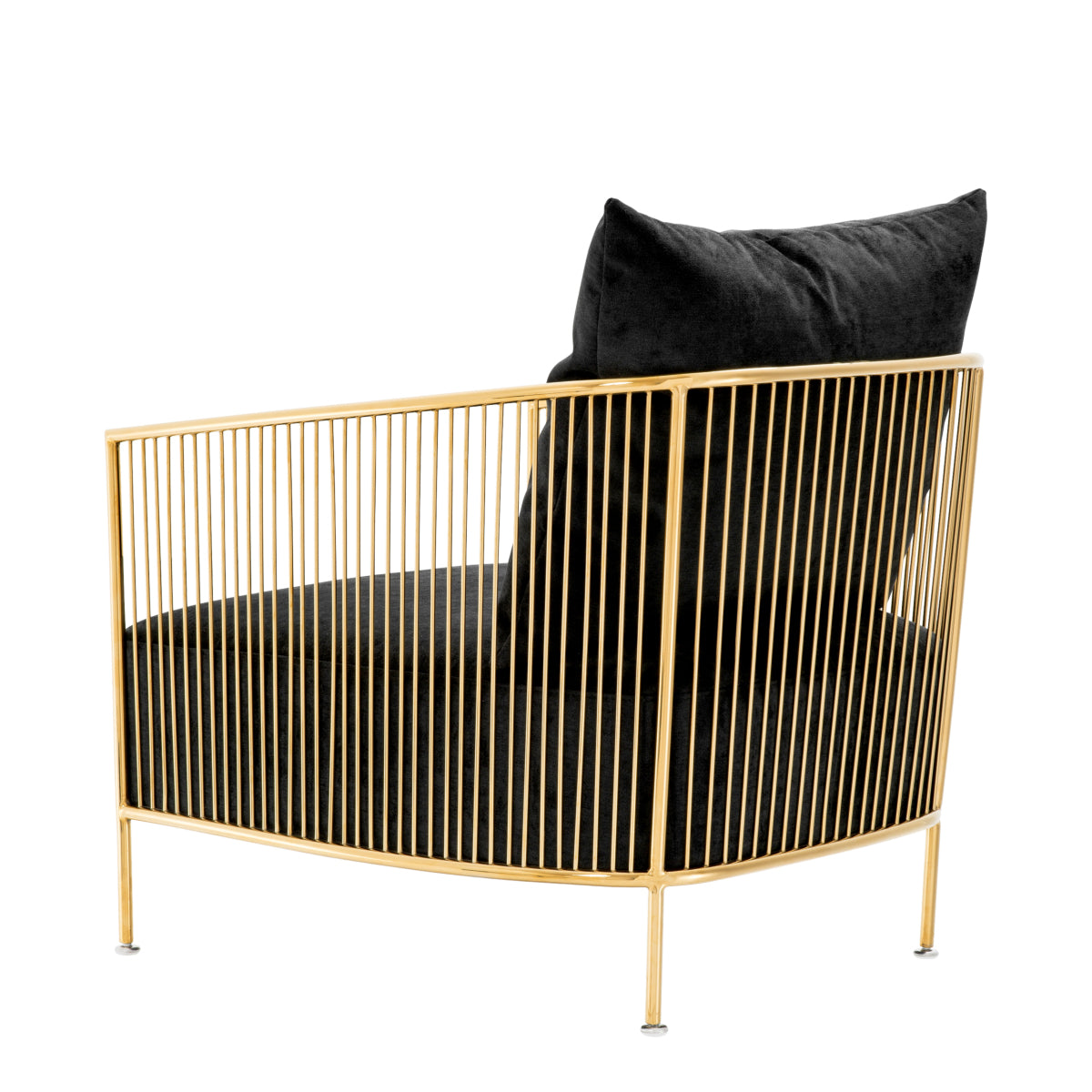 Black Velvet Armchair Knox | Eichholtzmh.com