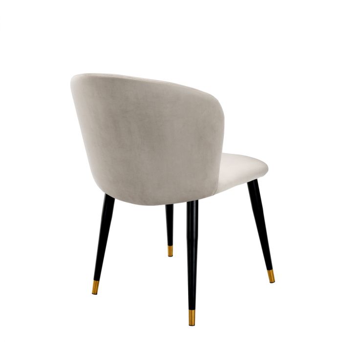 Dining Chair Volante roche beige velvet