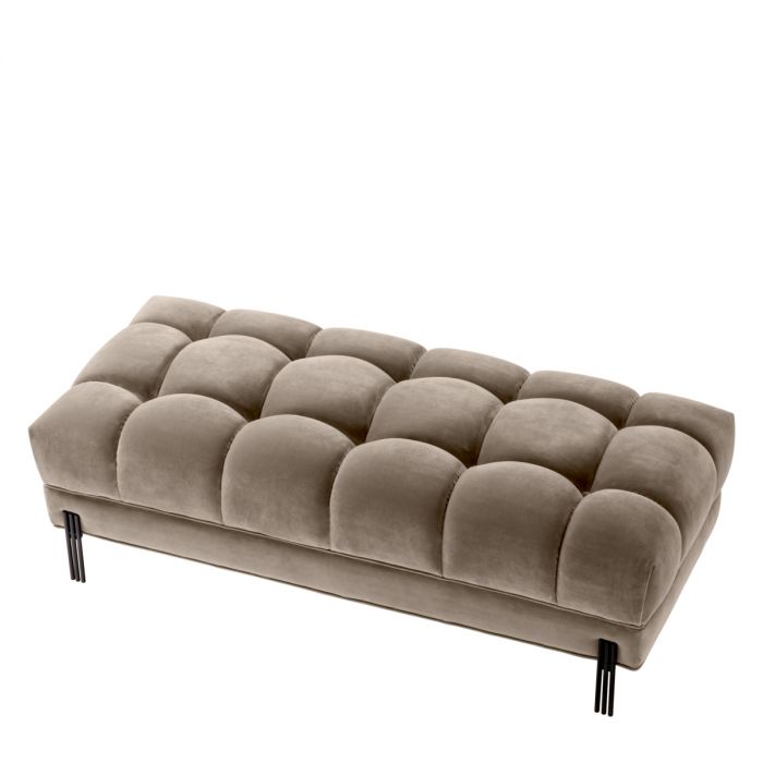 Bench Sienna savona greige velvet