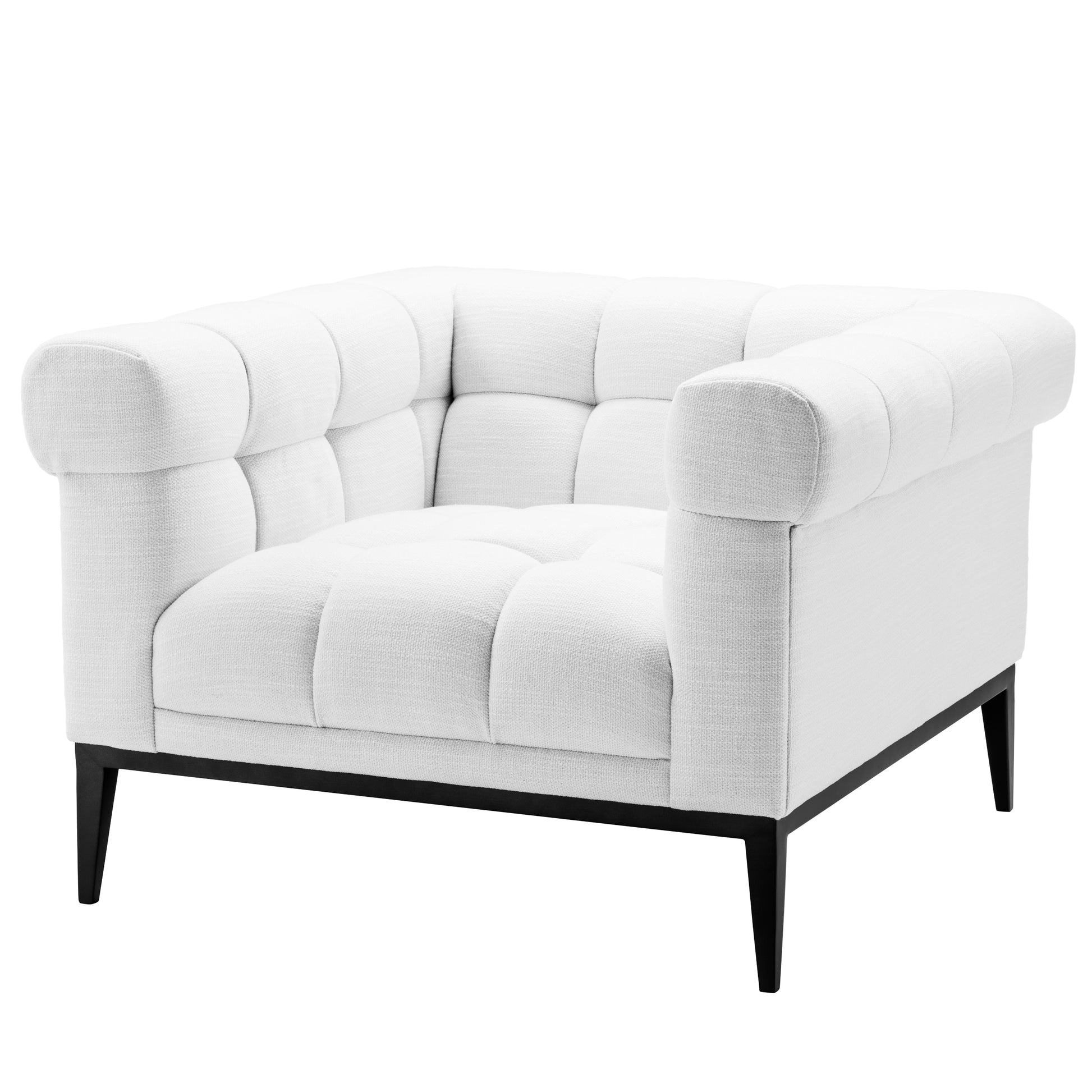 White Tufted Accent Chair Aurelio | Eichholtzmh.com