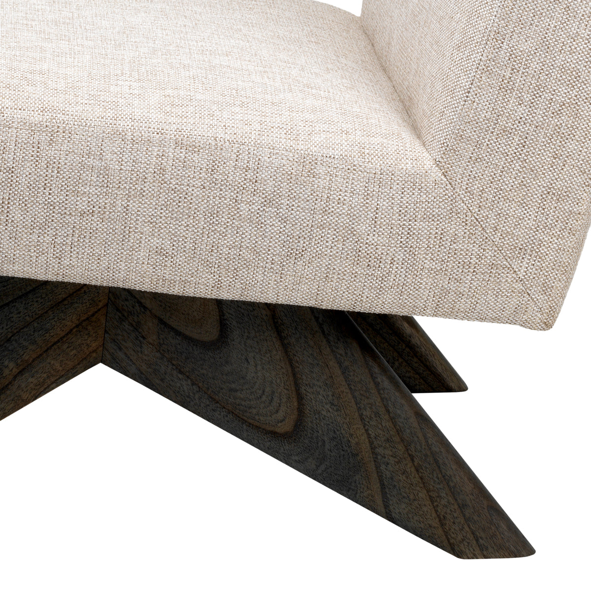 Wood Frame Lounge Chair Erudit Low | Eichholtzmh.com
