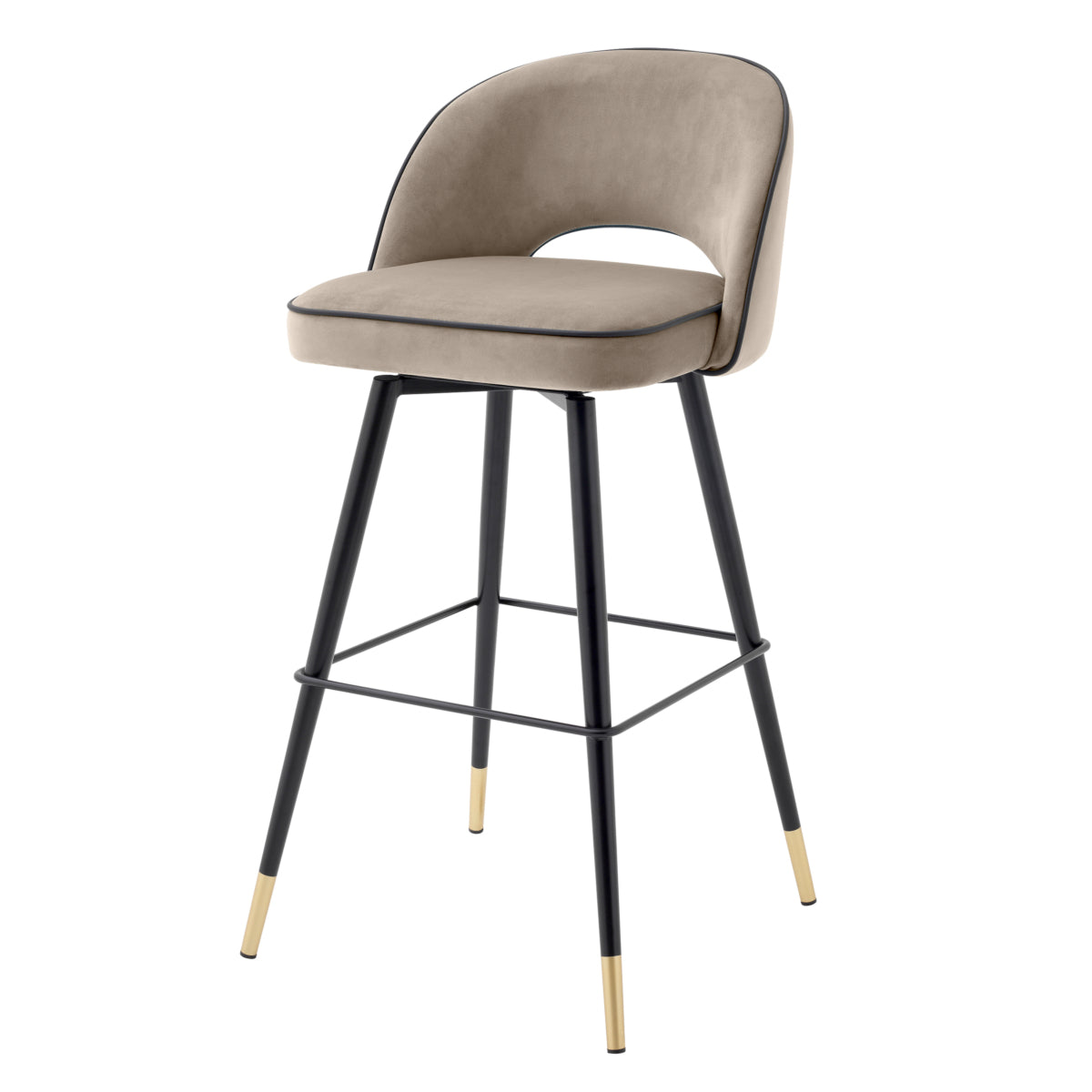 Black-Legged Bar Stools (2) Cliff | Eichholtzmh.com
