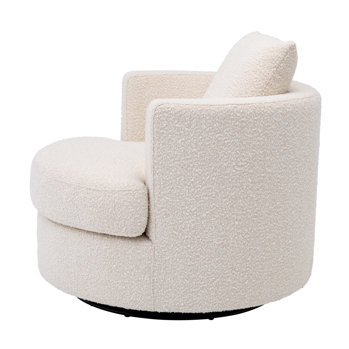 Cream Bouclé Swivel Chair Felix | Eichholtzmh.com