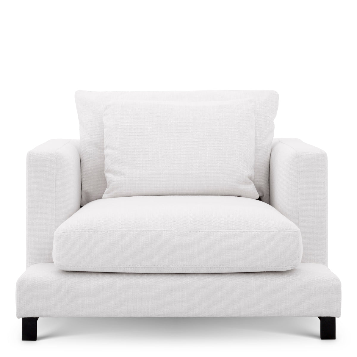 Modern White Accent Armchair Burbury | Eichholtzmh.com