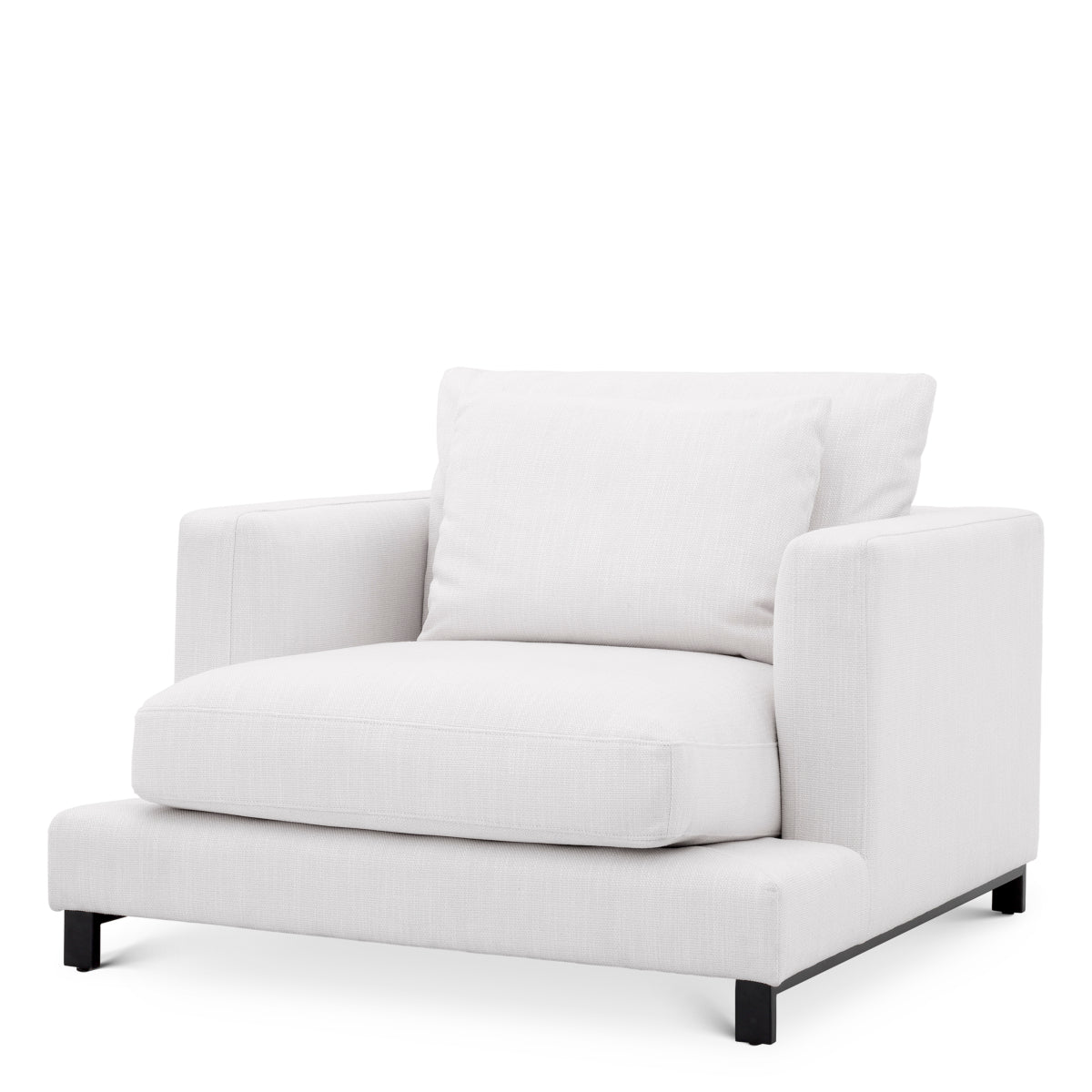 Modern White Accent Armchair Burbury | Eichholtzmh.com