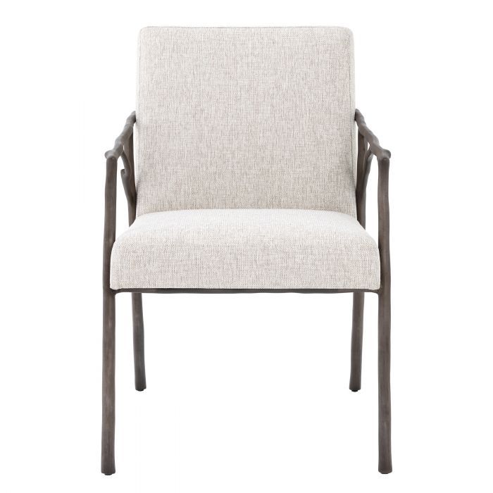 Dining Chair Antico medium bronze finish loki natu