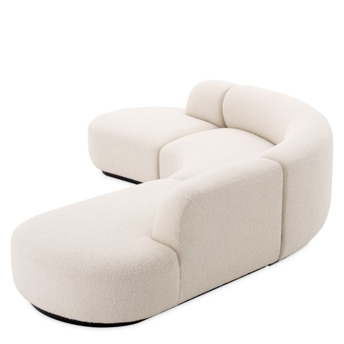Sofa Björn L bouclé cream