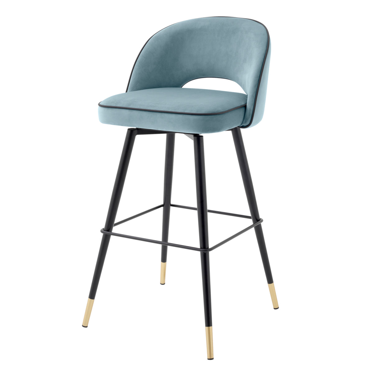 Black-Legged Bar Stools (2) Cliff | Eichholtzmh.com