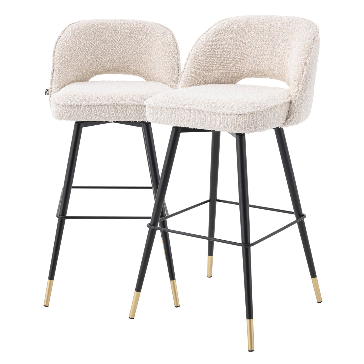 Black-Legged Bar Stools (2) Cliff | Eichholtzmh.com