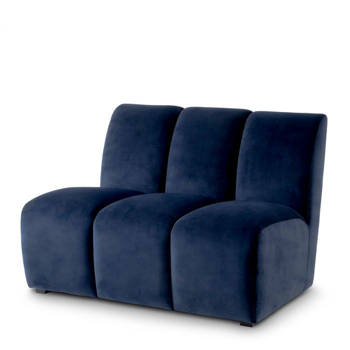 Modular Sofa Lando straight savona midnight blue