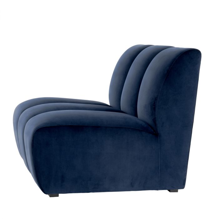 Modular Sofa Lando straight savona midnight blue