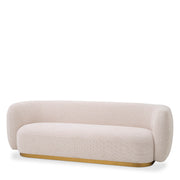 White Curved Sofa Roxy | Eichholtzmh.com