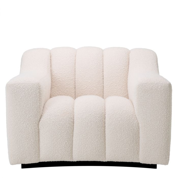 Chair Kelly bouclé cream
