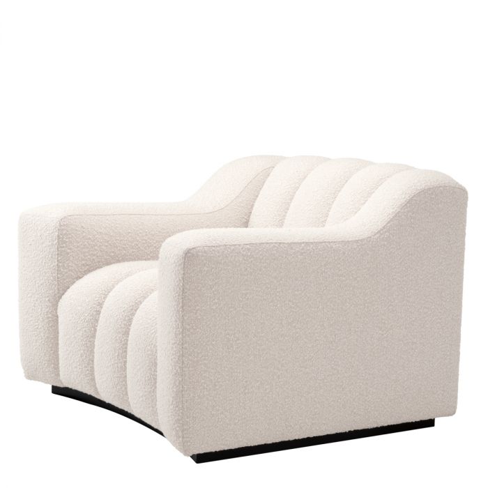 Chair Kelly bouclé cream