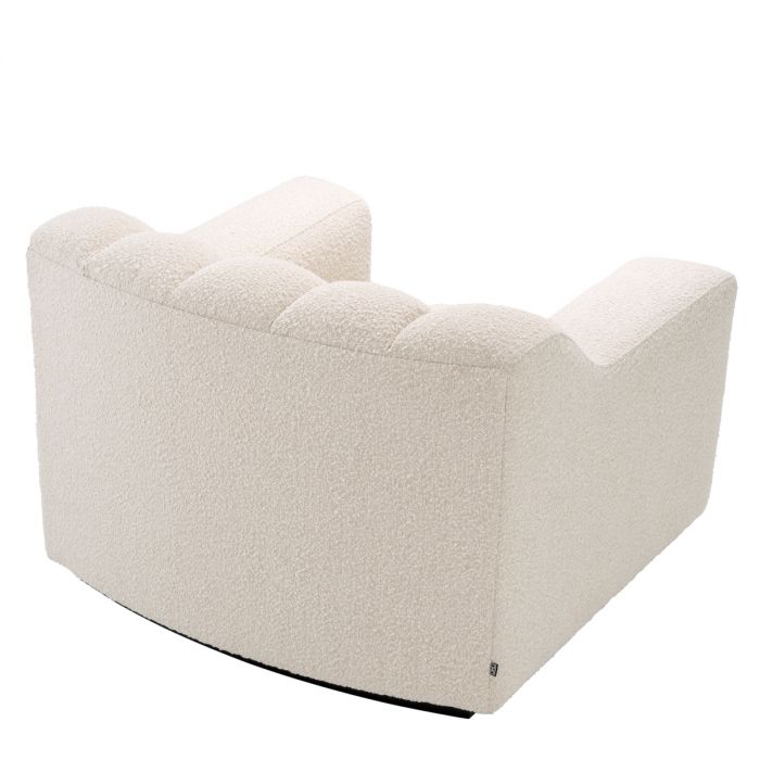 Chair Kelly bouclé cream
