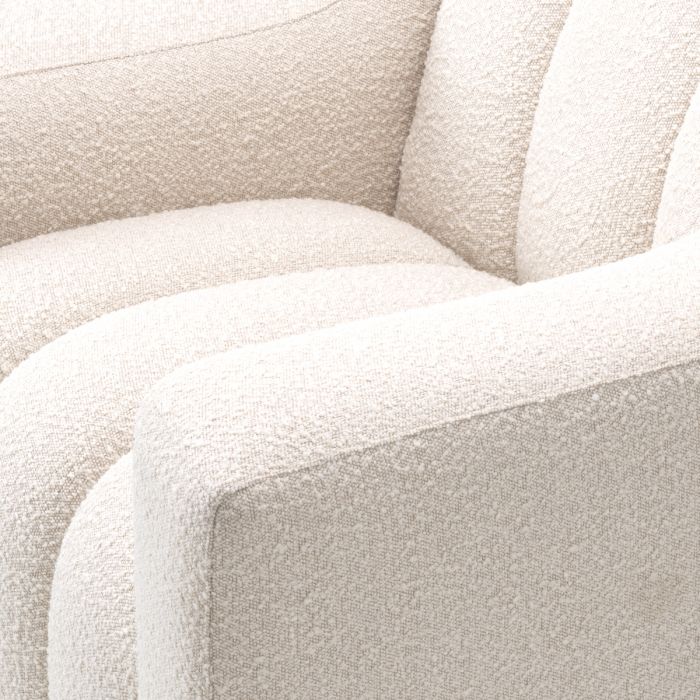 Chair Kelly bouclé cream