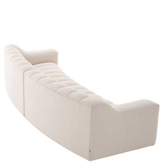 Sofa Kelly L bouclé cream