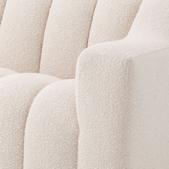 Sofa Kelly L bouclé cream