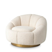 Boucle Swivel Chair Inger | Eichholtzmh.com