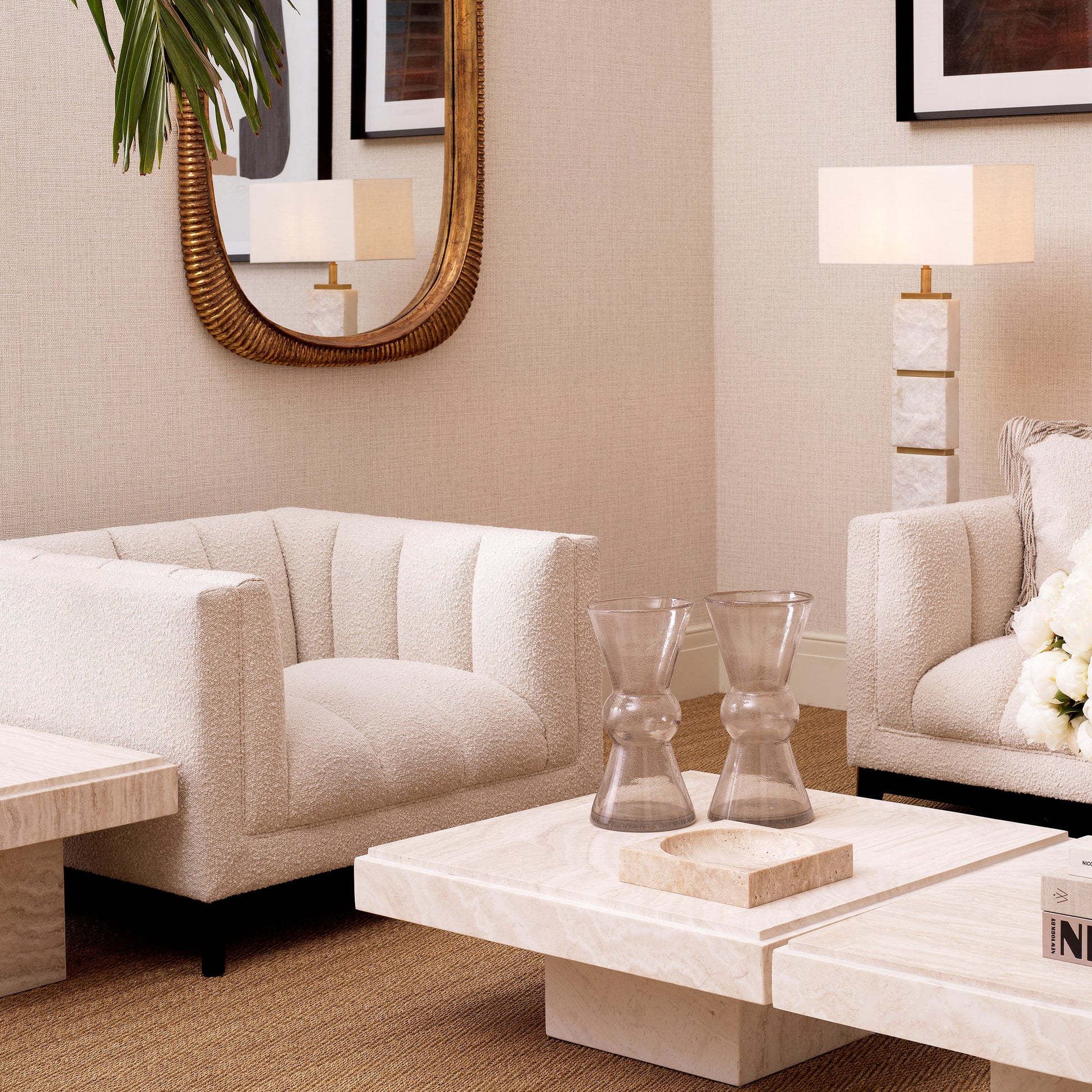 Upholstered Stitch Armchair Ditmar | Eichholtzmh.com