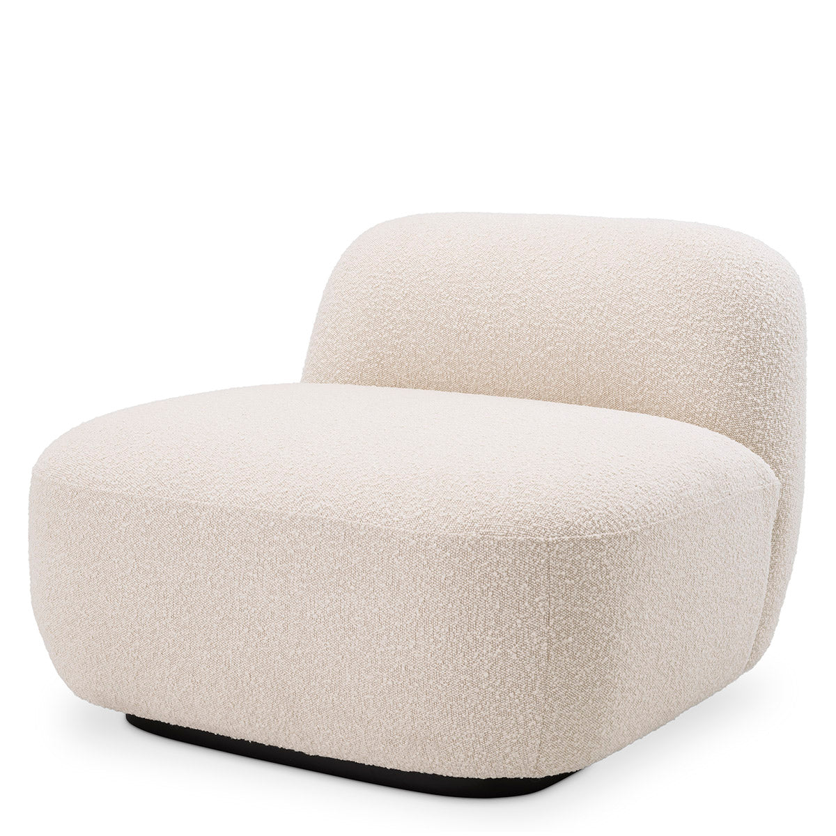 Cream Bouclé Slipper Chair Bjorn | Eichholtzmh.com