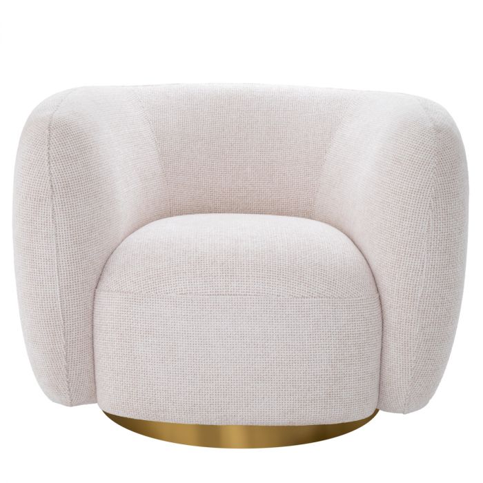 Swivel Chair Roxy lyssa off-white