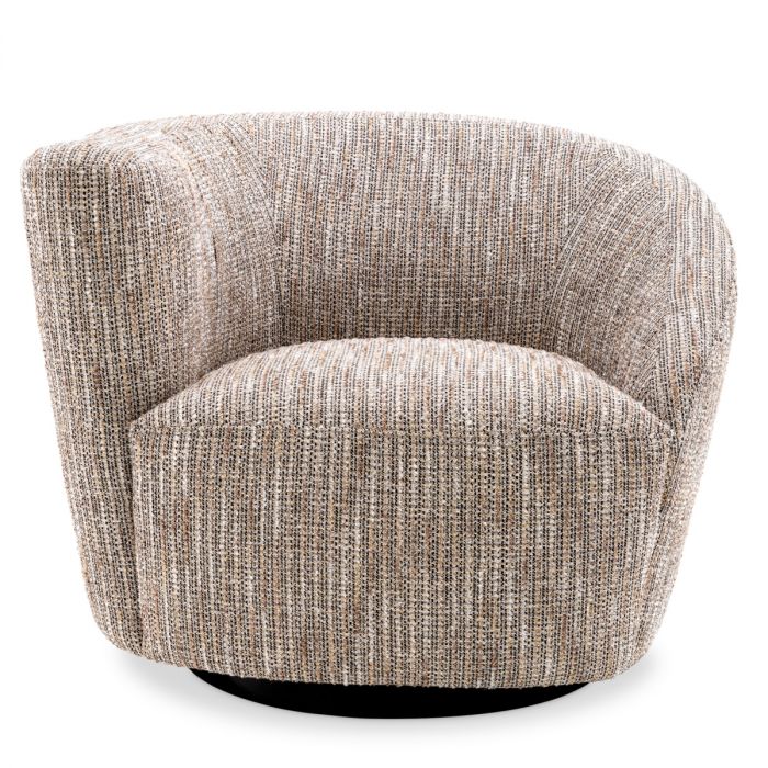 Swivel Chair Colin left mademoiselle beige