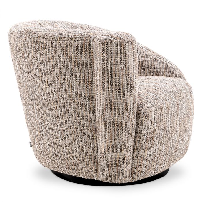 Swivel Chair Colin left mademoiselle beige